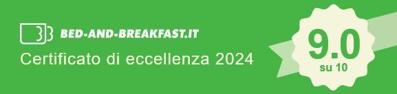 Certificato d'eccellenza Bed-and-breakfast.it